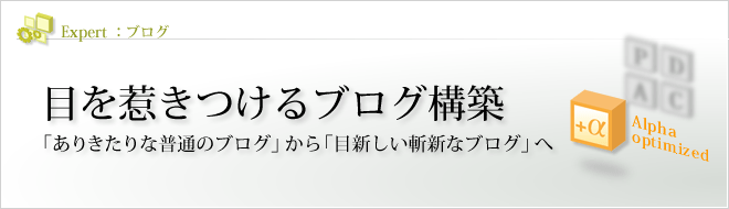 Expert - ブログ : 目を惹きつけるブログ構築 「ありきたりな普通のブログ」から「目新しい斬新なブログ」へ Expert - ブログ : 目を惹きつけるブログ構築 「ありきたりな普通のブログ」から「目新しい斬新なブログ」へ